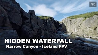 High-RISK FPV waterfall canyon flight Nazgul 5