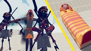 MUMMY vs EVERY GOD  TABS - Totally Accurate Battle Simulator