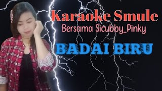 Badai Biru #karaoke #dangdutlawas |Itje tresnawati