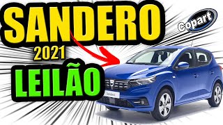 SANDERO 2021 DE LEILÃO - POR QUANTO SAIU?