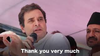 Rahul Gandhi Thanks Wayanad ✓