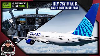 MSFS 🔴Live🔴 IFLY 737 MAX 8 Early Access | !!FIRST LOOK!!! | CANCUN✈️PALM BEACH✈️NEWARK