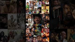 Director Bala Tamil movies List//chiyan//pithamagan#youtube shorts#