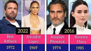 Famous Hollywood Actor and Their wife Age