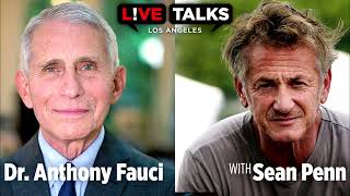 Dr. Anthony Fauci in conversation with Sean Penn at Live Talks Los Angeles