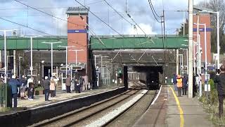 45627 Powers thro' Leyland station (06 Mar 2022)