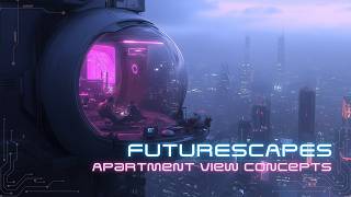 Futurescapes - Apartment View Concepts #design #scifi #gaming #conceptart