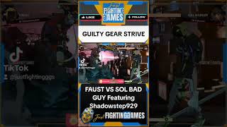 Guilty Gear Strive FAUST VS SOL BADGUY #guiltygearstrive #guiltygear