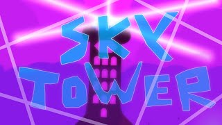 sky tower 100% (all coins) (easy demon) (geometry dash)