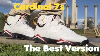 Air Jordan 7 Cardinal 2022 Review On Feet Unboxing Of The '06 pair [ SEASON 3 #BONUS EPISODE ] #4k