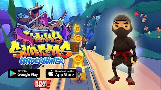 Subway Surfers #3 Ninja Core Crew Underwater - New Update | Good Skills