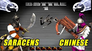 Saracens VS Chinese | Age of Empires 2 Battles