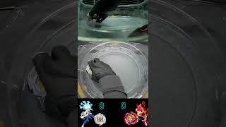 Beyblade Burst Lui B-168 Rage Longinus vs Hyuga B-203 Super Hyperion MR Battle