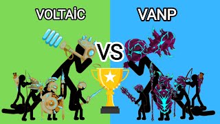 Voltaic stickman vs vamp stickman - stickman costume tournament - stick war legacy