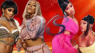 Saweetie - Best Friend VS Cardi B - WAP