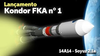 LANÇAMENTO DO SOYUZ 2.1A / KONDOR FKA -N1