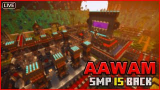 AAWAM SMP 2.0 Is Back || Many Builds To Reveal @minecraft @GamerFleet @AnshuBisht