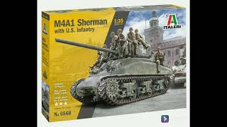 Italeri M4A1 with US infantry Part 1: construction and painting