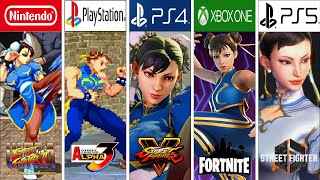 Evolution Of Chun Li #gamehistory#evolutiongame