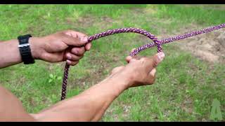 How to tie an end-of-line Alpine Butterfly