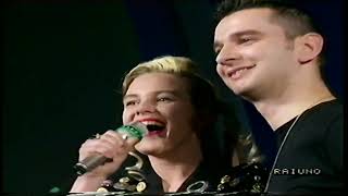 Depeche Mode - Enjoy The Silence tv performance - Sanremo 1990