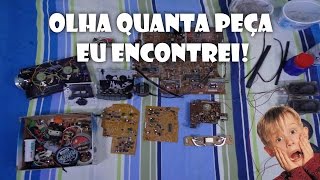 Encontrando peças para o volante caseiro!