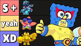 De lo PEOR a lo MEJOR: Bob Esponja × Brawl Stars!