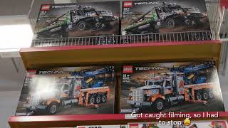 Lego Technic 42128 Heavy-duty Tow-truck and 42129 Mercedes Benz Zetros in stores now! #shorts