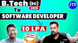 JTC Student Testimony | B.tech To Software Developer|Student Review | Motivation|@JTCINDIA| Hindi