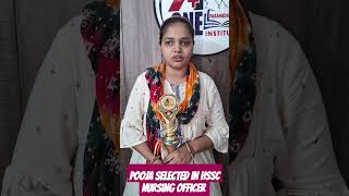 Pooja selected in hssc nursing officer #haryananurse #hssc