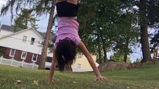 Random gymnastics+back walkover challenges