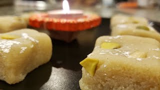 BADAM BURFI OR ALMOND FUDGE