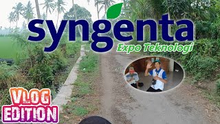 Suasana pagi Menuju Expo Teknologi PT. Syngenta