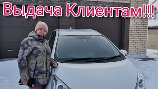 Выдача клиентке Ирине из Благовещенска 🤝 Toyota Aqua 2017 г.в. S Style Black комплектация.