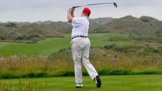 Footage of Donald Trump Cheating on the Golf Course #truenews