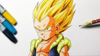 How To Draw GOTENKS Super Saiyan! - Step By Step Tutorial!