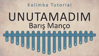 Barış Manço - Unutamadım | Kalimba Academy Tutorials