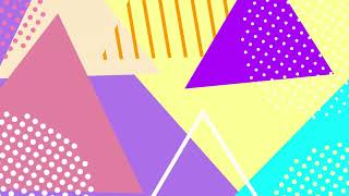 Retro Geometric Patterns  -   Retro 80s Motion Graphics   -   Background Video