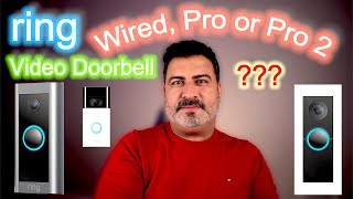 Ring Video Doorbell 2 vs Wired vs Pro vs Pro 2 | Smart Doorbells | Cheapest wireless doorbell