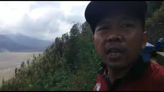 (ARJUNA).......TUGAS DRIVER SAMBIL MENIKMATI KEINDAHAN GUNUNG BROMO DARI KEJAUHAN DESA.NGADISARI....