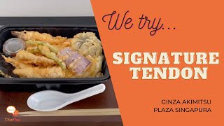 TENDON GALORE! ft. Ginza Akimitsu (Plaza Singapura)