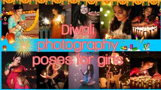 Diwali photography poses ideas for women #shorts #diwaliphotoshoot #ytshorts #trendingshorts #women