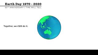 Earth Day 1970   2020  50th Anniversary    Time Will Tell