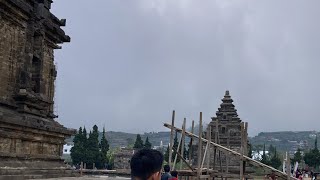 Live Bentar - Suasana Komplek Candi Arjuna Dieng Banjarnegara