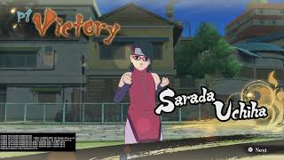 Naruto Storm Connections Sarada (Chidori) vs. Adult Sakura