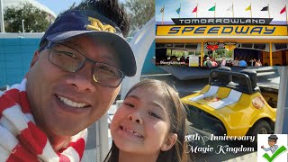 Tomorrowland Speedway - 50th Anniversary Magic Kingdom