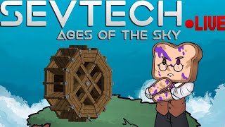 🔴Live - Sevtech ages of the sky: leather