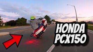 HONDA PCX150 SCOOTER WHEELIES??