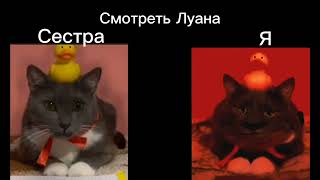 я VS сестра: психованные лица Лоткова