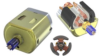 SolidWorks RE Tutorial # 337: DC Motor complete video